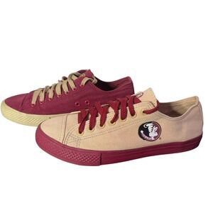 Reversus Florida State Seminole Color Block Sneakers Canvas Shoes Men 7 Women 9